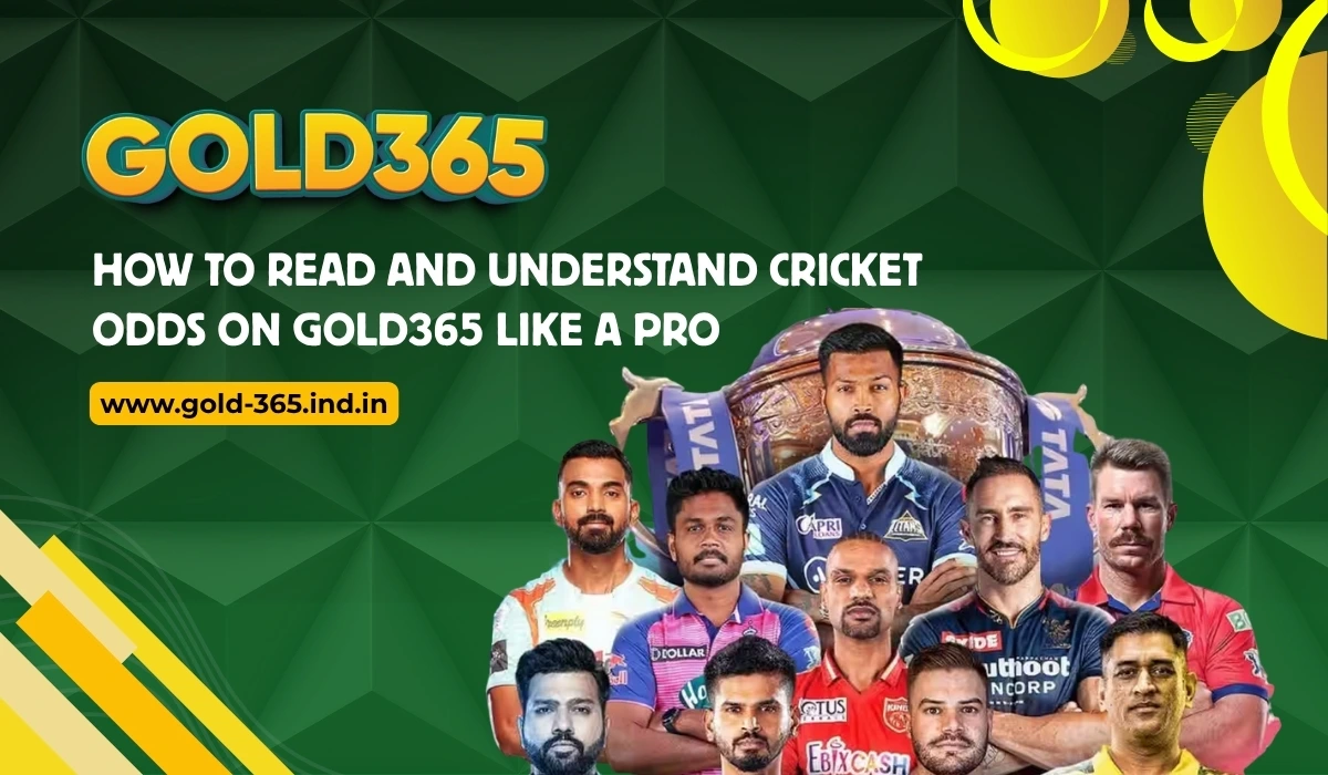 Read more about the article How to Read and Understand Cricket Odds on Gold365 Like a PRO